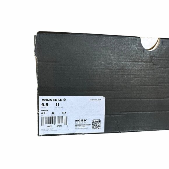 ⭐Converse Run Star Hike Hi Platform Sz 9.5 Mens Shoes Floral Embroidery A02192C⭐ - Picture 8 of 9